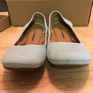 Lucky Brand Emmie Flats in Light Blue size 7.5